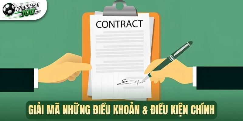 Giải mã những điều khoản & điều kiện chính