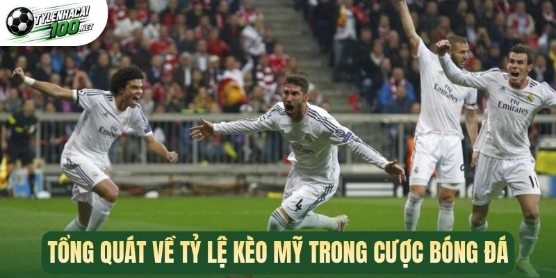 Tổng quát về tỷ lệ kèo Mỹ trong cược bóng đá