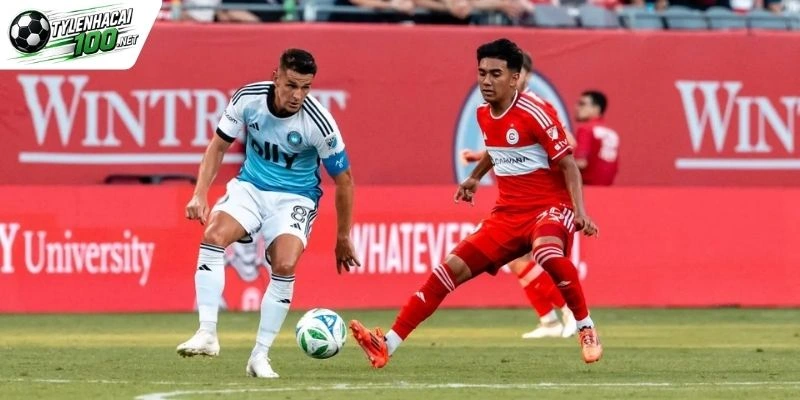 Đa dạng kèo thơm trong trận Charlotte vs Chicago Fire